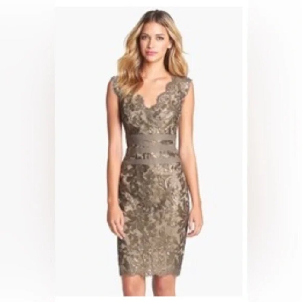NWT - Tadashi Shoji Sequin Dress - Size 2